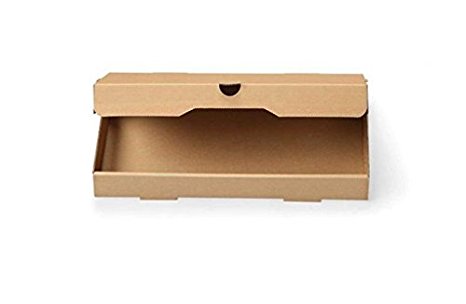 W PACKAGING WPFB16X9K Plain Flatbread Box, K/K B-Flute, 16