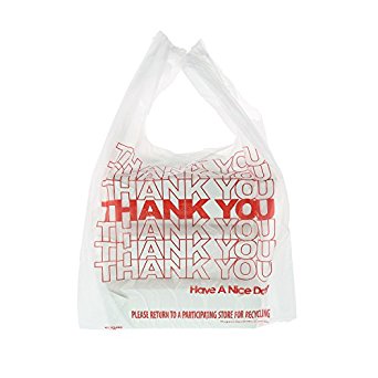 Royal Thank You Plastic Bag, 1/6, 11.5