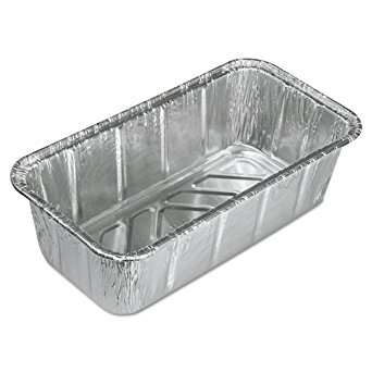 Handi-Foil Aluminum Baking Pan, #2 Loaf, 8 x 3 7/8 x 2 19/32 - Includes 200 per case.