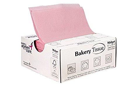 RestaurantWraps.com Interfolded Unwaxed Bakery Tissue, 6