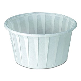 Solo 400P-2050 4 oz SSP Lined Paper Portion Cup (Case of 5000)