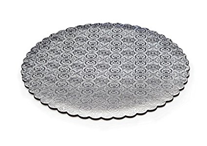 W PACKAGING WPSCC09 Cake Circle, C-Flute, Scalloped Edge, 9