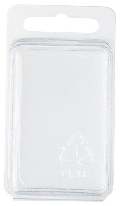 Clear Plastic Clamshell Package / Storage Container, 2.31