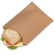 EcoCraft Grease Resistant Sandwich Bag NK 25 (Package of 400 bags)