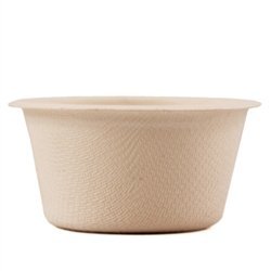 World Centric's 100% Biodegradable, 100% Compostable Bagasse/Wheat Fiber 4 oz Souffle Cups (Package of 500)