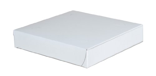 Southern Champion Tray 1401 Clay Coated Kraft Paperboard White Pizza Box, 8