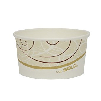 Solo VS506X-J8000 6 oz Symphony Vs SSP Paper Food Container (Case of 1000)