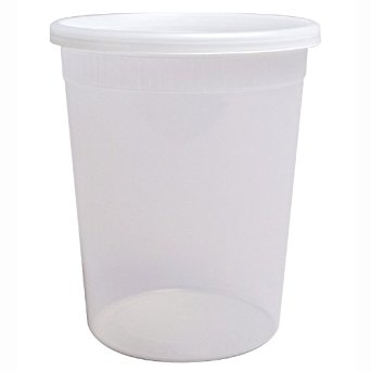 Bakers & Chefs Deli Container with Lid - 32 Oz. - 240 Ct.