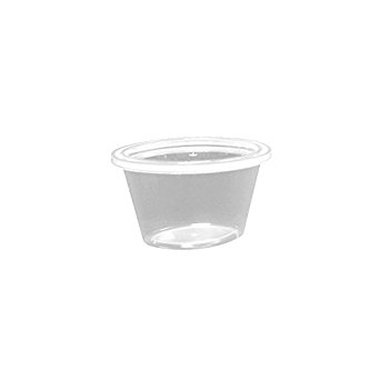 Pactiv E504 Ellipso Clear 4 Oz. Container With Lid - 500 / CS