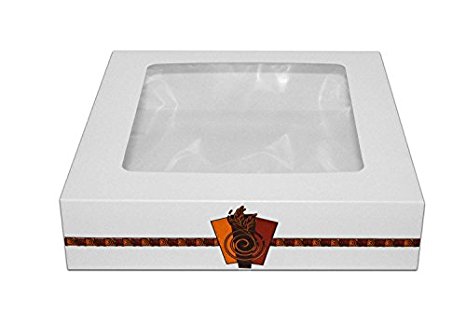 Inno-Pak 1200202 Bakery Carton, Harvest Design with Window, 10