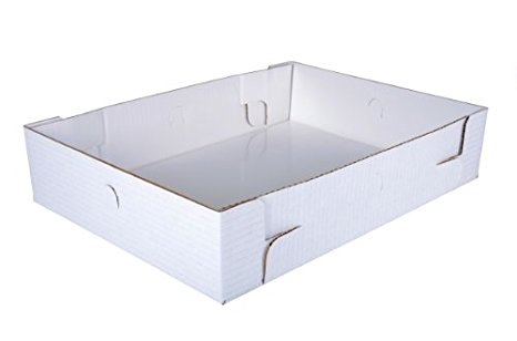 Southern Champion Tray 1177 Corrugated Greaseproof Half Sheet Cake Box Bottom, 19