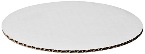 W PACKAGING WPDWC16 Double Wall Cake Circles, Non Grease Proof, Corrugated Paper Board, 16