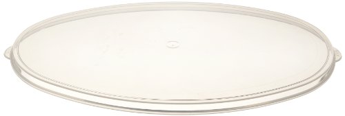 CaterLine Plastic Flat Oval Lids for 64-Ounce Luau Bowl, Clear (50-Count)