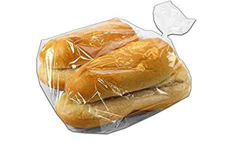 Inno-Pak 433400101 Polypropylene Bakery Bag, Plain, 9