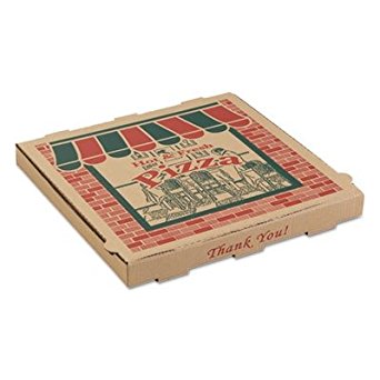 ARV9144314 - Arvco Corrugated Pizza Boxes, 14w X 14d X 1 3/4h, Kraft