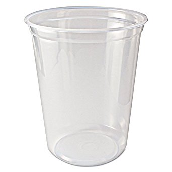 Fabri-Kal 9505104 32 Oz. Clear Deli Container - 500 / CS