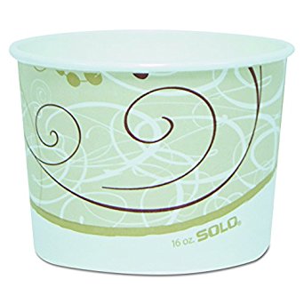 Solo VS516-J8000 16 oz Symphony Vs SSP Paper Food Container (Case of 500)