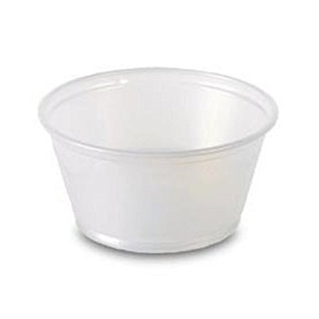 Dixie 2 oz. Portion Cups (Souffle Cups/Jello Shot Cups), Case of 1200