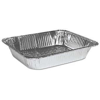 Boardwalk Aluminum Pan, Half-Size, Steam Table, Deep - Includes 100 per case.