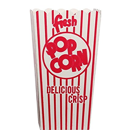 44E Open Top Popcorn Box (500/Case)